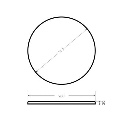 столешница круглая схема D700x20-min